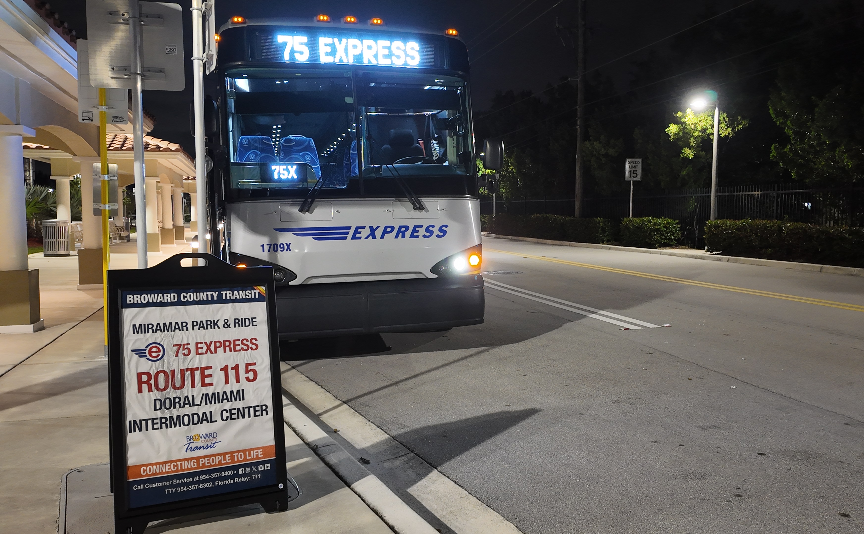 New I-75 Express Bus Route.