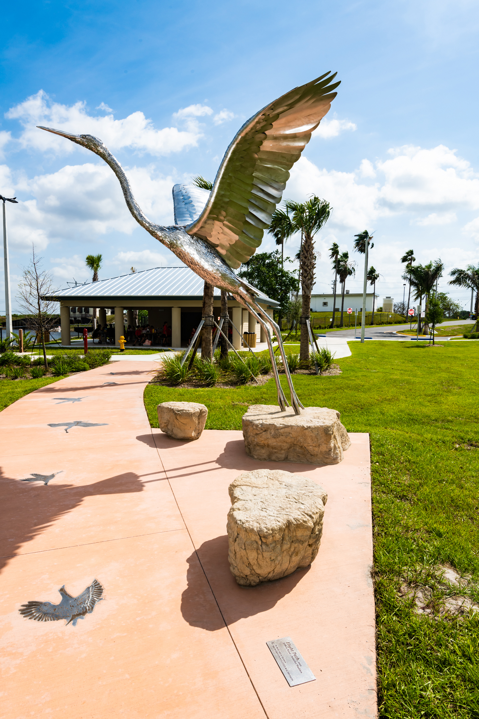 Public Art & Design project at Everglades Holiday Park.