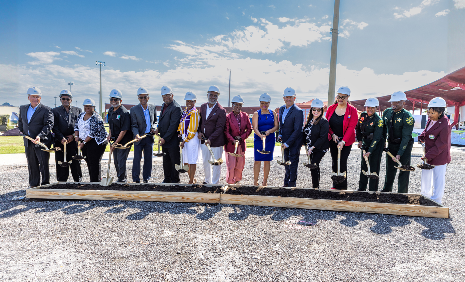 Groundbreaking Ceremony for renovations at Central Regional Park and Broward County Stadium on February 13, 2024. 