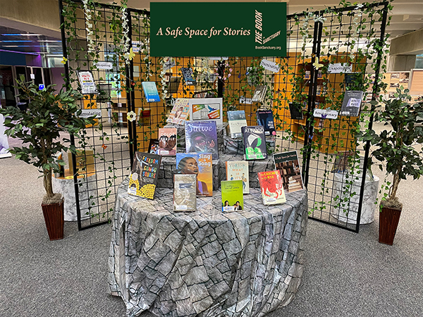 This Book Sanctuary at Broward County's Main Library in Fort Lauderdale is a place for the library to protect and promote titles that have been banned or challenged. 