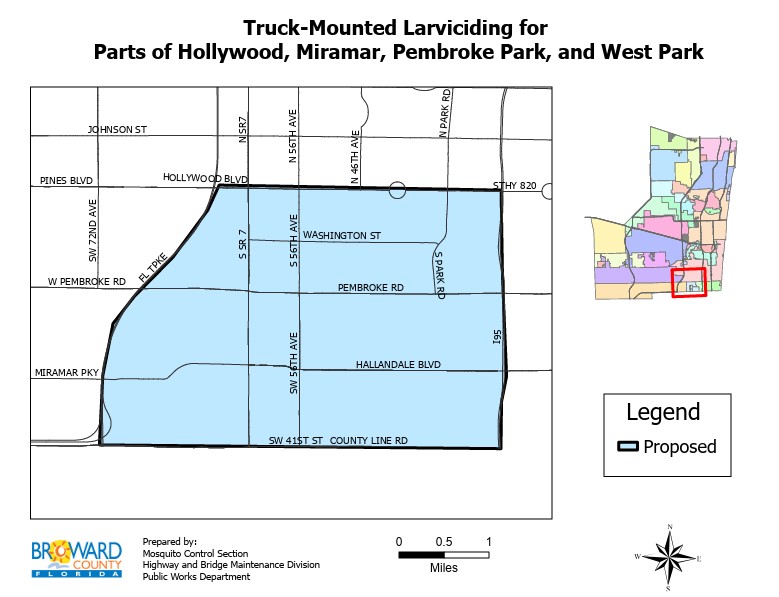 Mosquito Larviciding Map