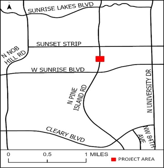 Plantation Bridge Rehab Project Area